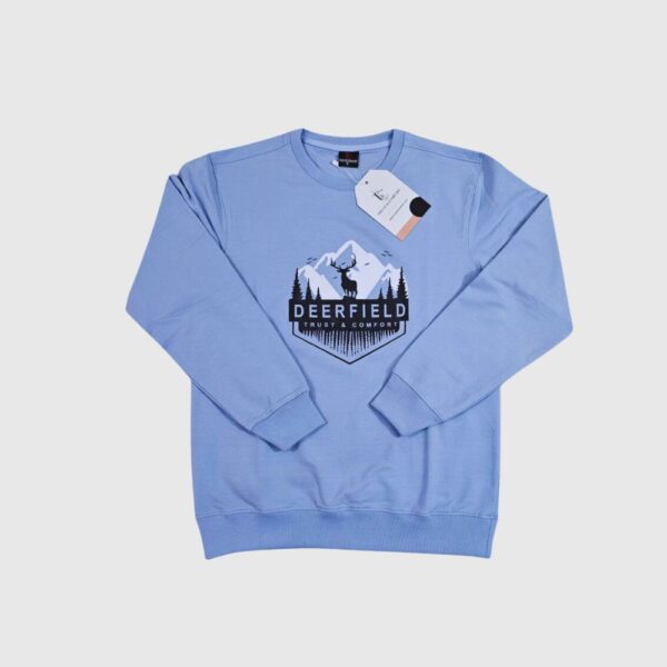 Deer Field Sweatshirt SkyBlue