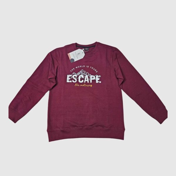 Escape Sweatshirt Maroon